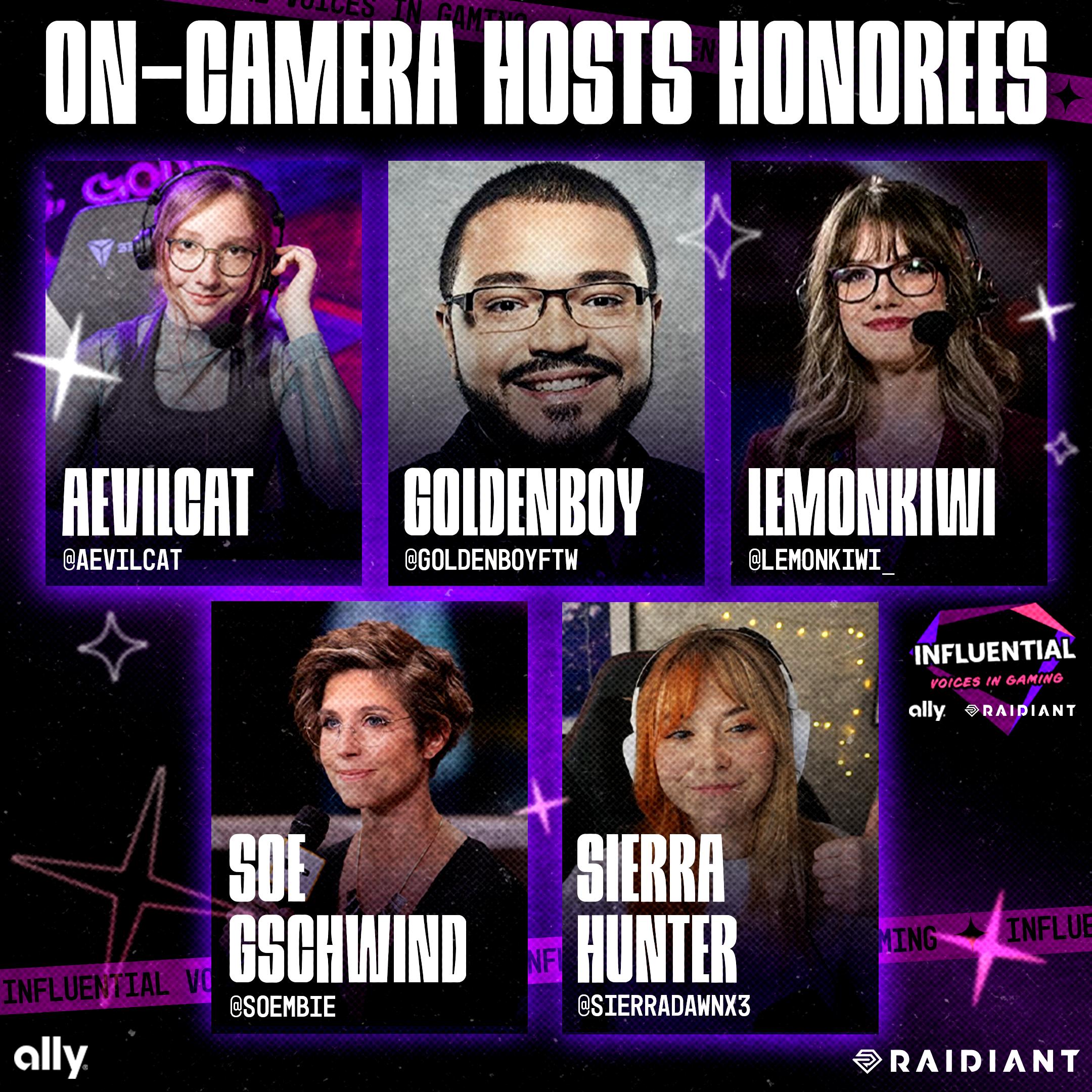 On Camera Hosts